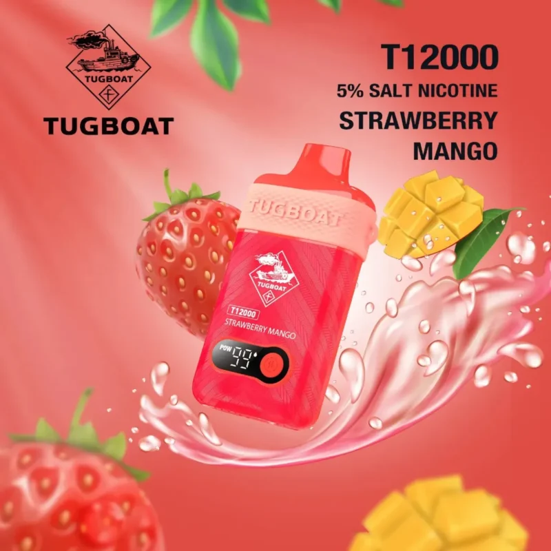 Tugboat T12000 - Strawberry Mango