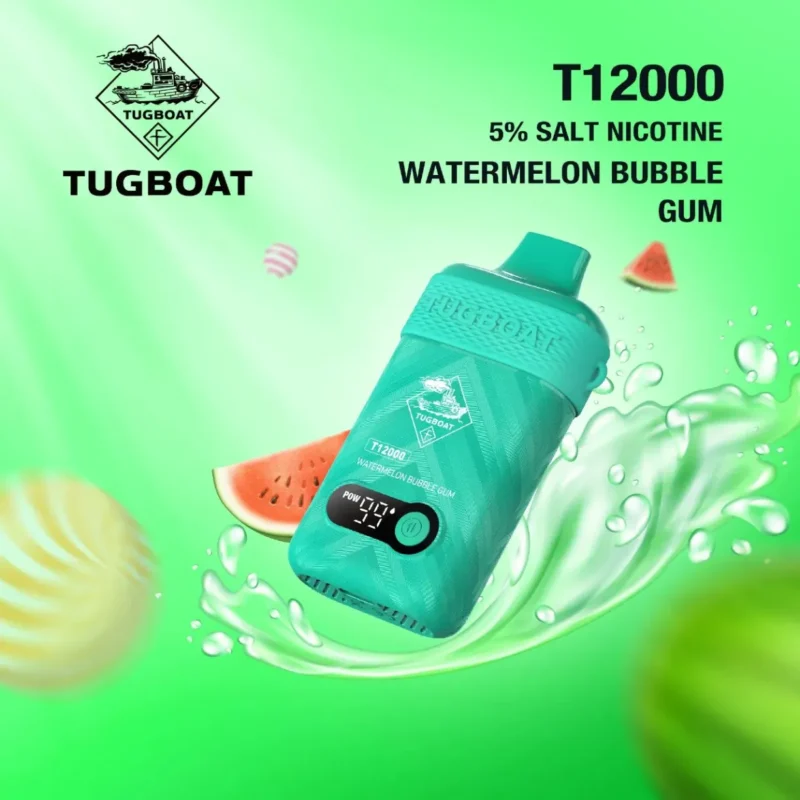 Tugboat T12000 - Watermelon Bubble Gum