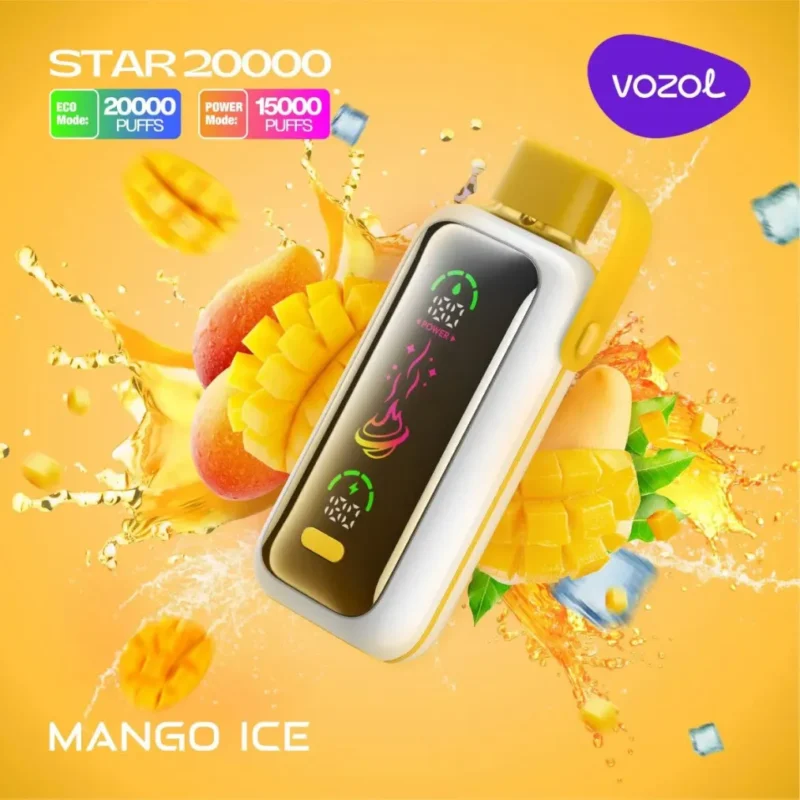 VOZOL Star 20000 Puffs Disposable Vape - Mango Ice