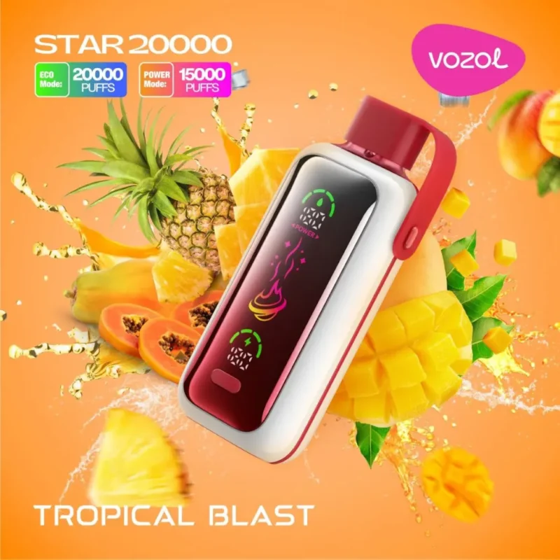 VOZOL Star 20000 Puffs Disposable Vape - Tropical Blast