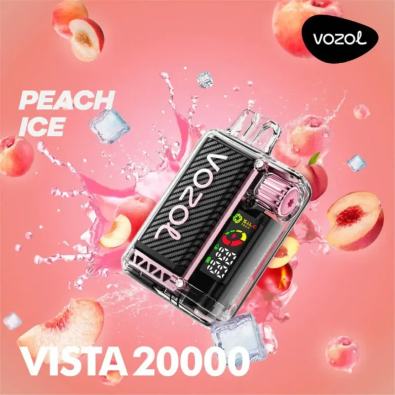 VOZOL VISTA 20000- Peach Ice