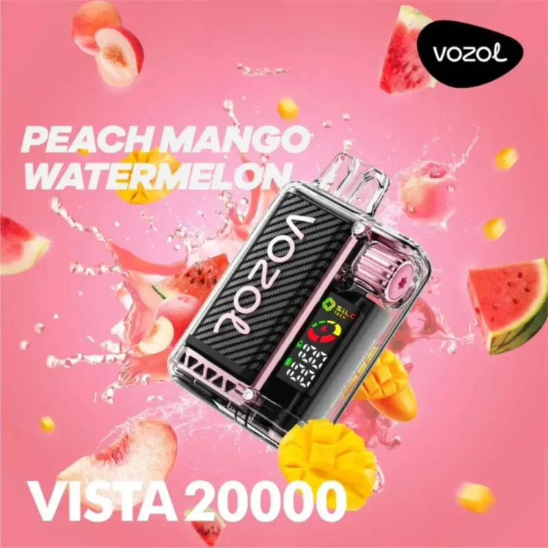 VOZOL VISTA 20000- Peach Mango Watermelon