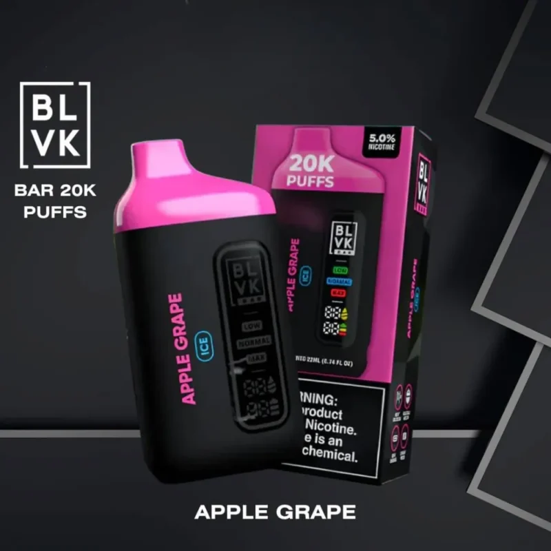 BLVK Bar 20000 Puffs - Apple Grape