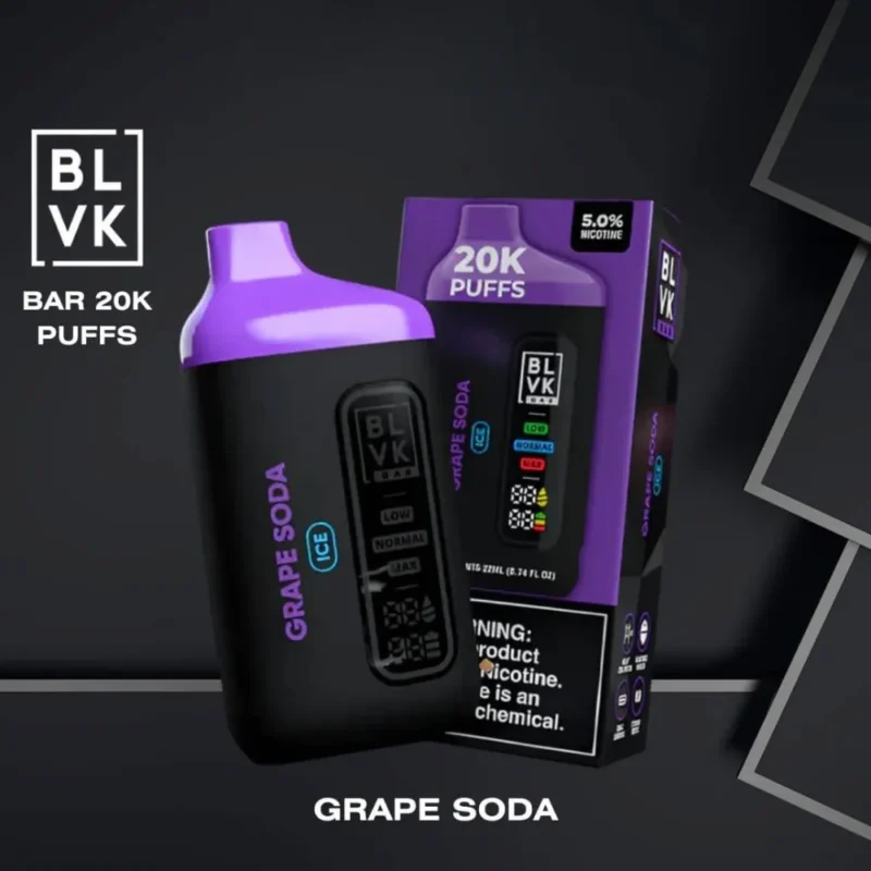 BLVK Bar 20000 Puffs - Grape Soda