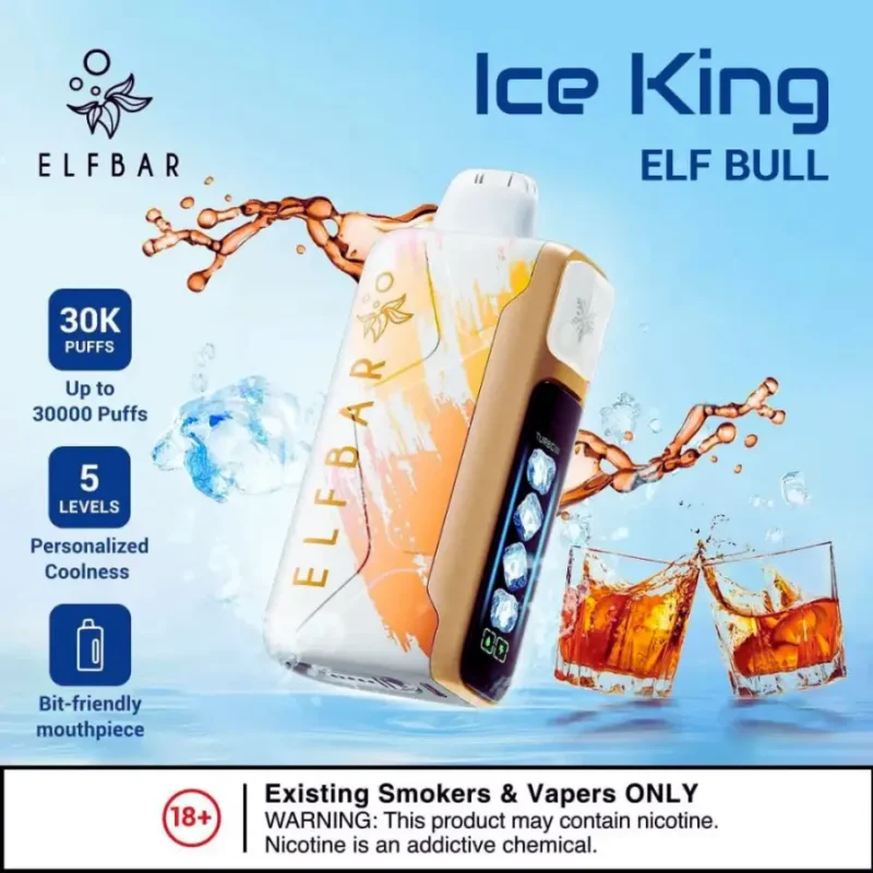 Elf Bar Ice King 30000 Puffs - Elf Bull