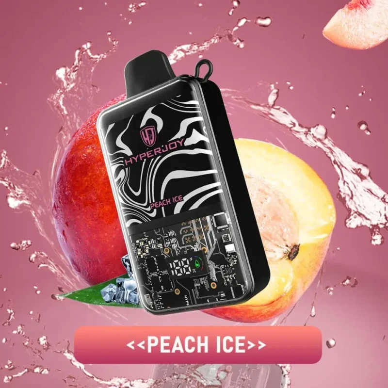 Hyperjoy 20000 Puffs - Peach Ice