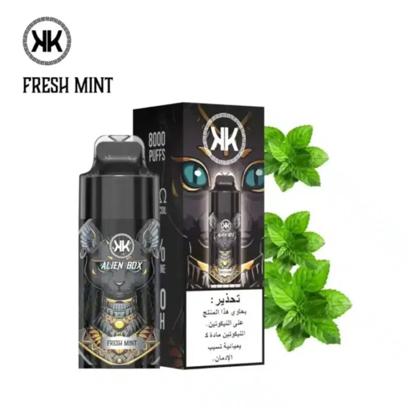 KK Energy 8000 Puffs - Fresh Mint