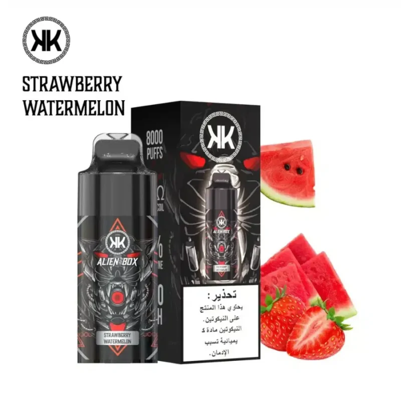 KK Energy 8000 Puffs - Strawberry Watermelon