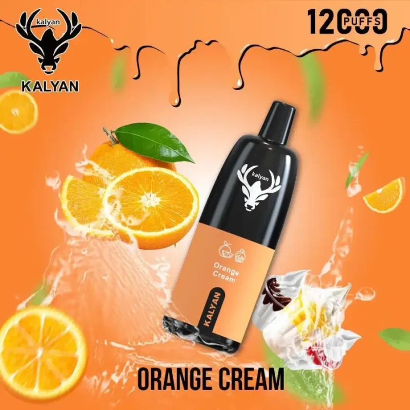 Kalyan 12000 Puffs - Orange Cream