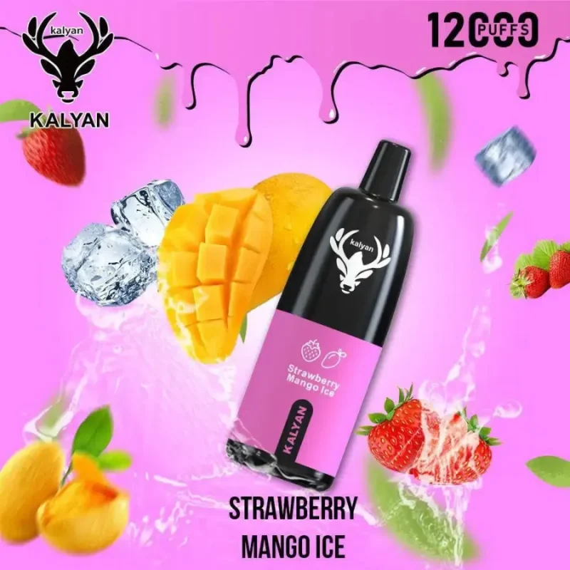 Kalyan 12000 Puffs - Strawberry Mango Ice