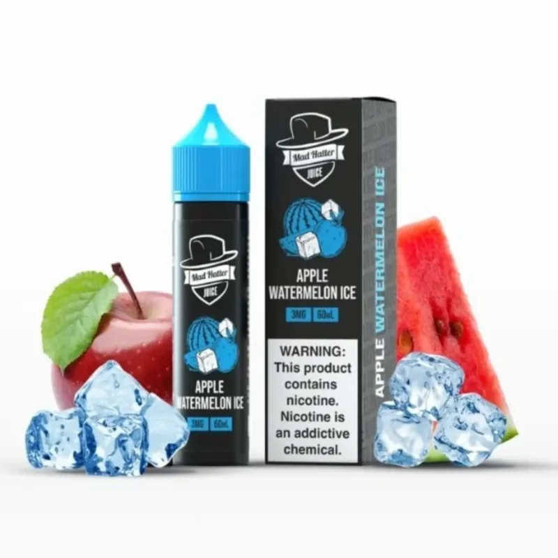 Mad Hatter 60ML - Apple Watermelon Ice