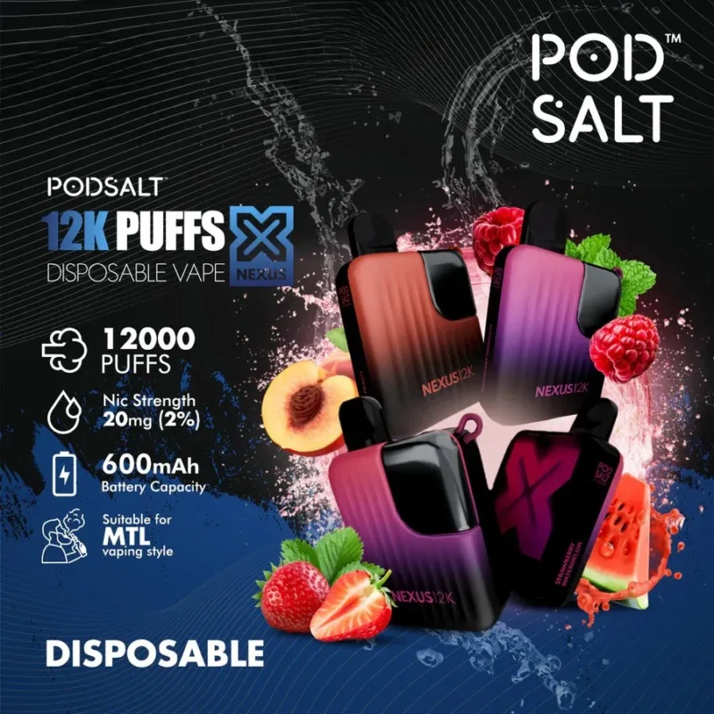 Pod Salt Nexus 12000 Puffs Disposable Vape