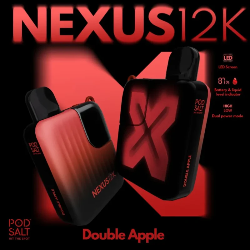 Pod Salt Nexus 12000 Puffs - Double Apple