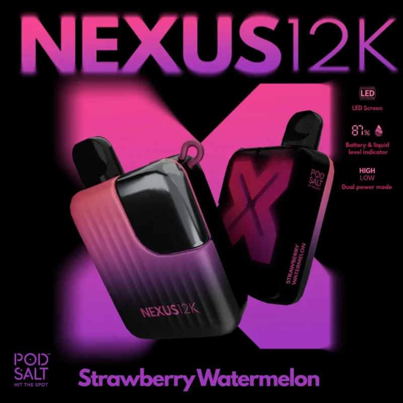 Pod Salt Nexus 12000 Puffs - Strawberry Watermelon