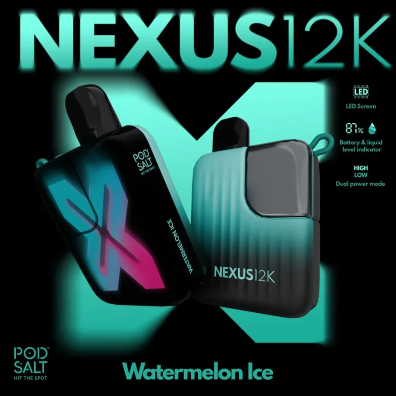 Pod Salt Nexus 12000 Puffs - Watermelon Ice