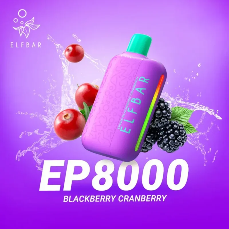 Best ELF BAR EP8000 - Blackberry Cranberry Near Me