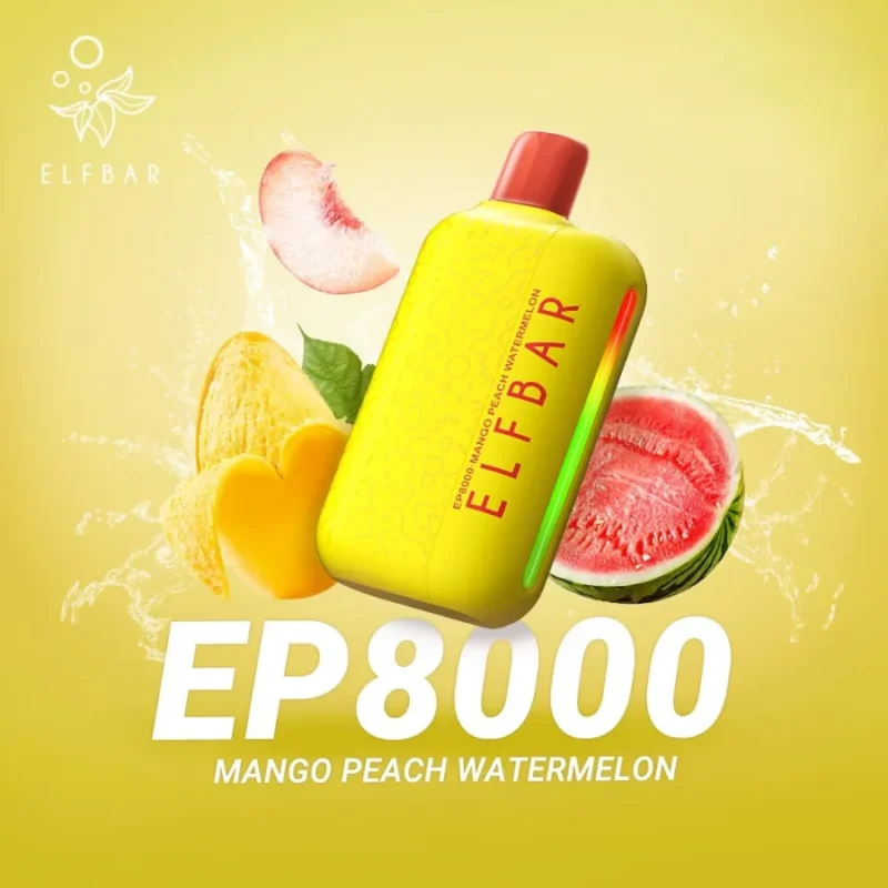 ELF BAR EP8000 - Mango Peach Watermelon Near Me