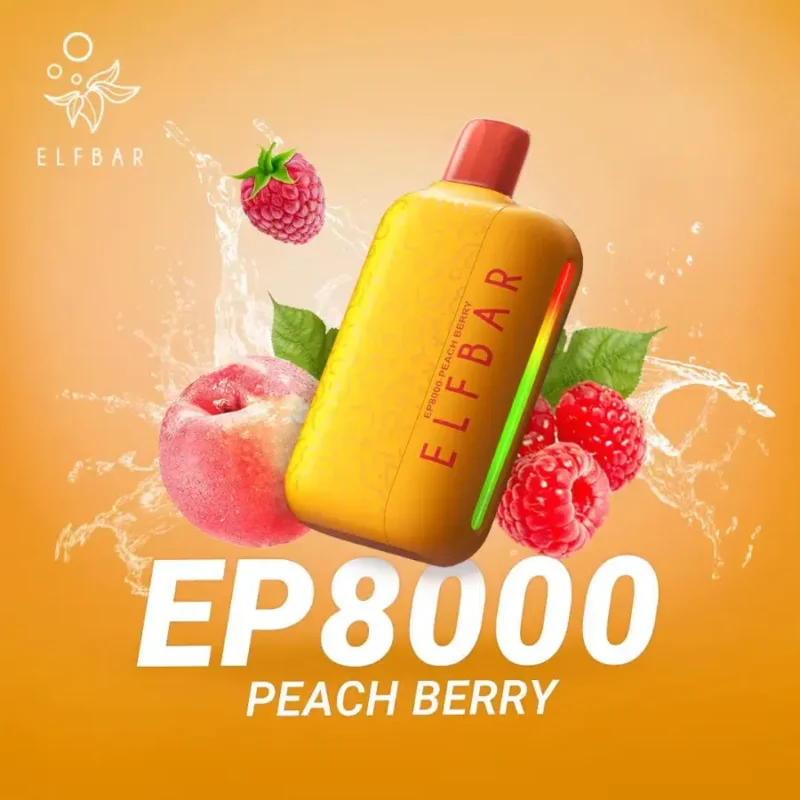 Best ELF BAR EP8000 - Peach Berry Near Me