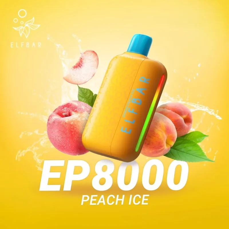 Best ELF BAR EP8000 - Peach Ice Near Me