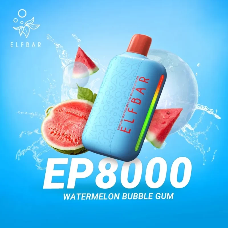 Best ELF BAR EP8000 - Watermelon Bubble Gum Near Me