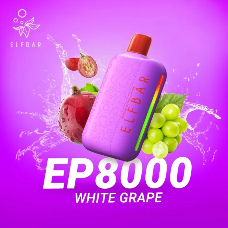 Best ELF BAR EP8000 - White Grape Near me