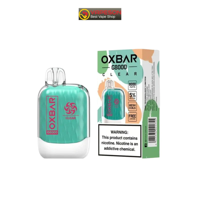 OXBAR G8000 Disposable Vape in UAE – 8000 Puffs & Bold Flavours - Image 18
